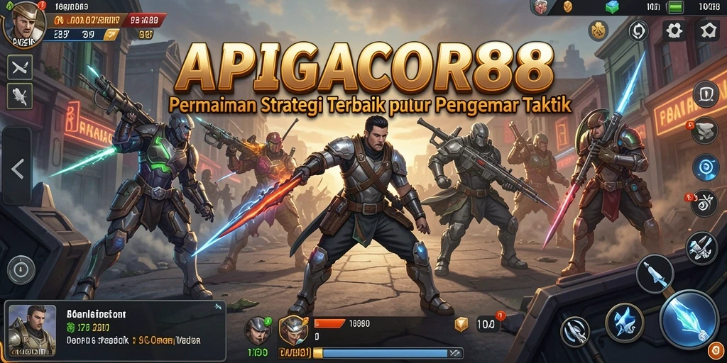 Tampilan gameplay menegangkan di APIGACOR88 yang penuh strategi.