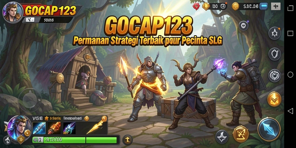 Tampilan mendebarkan dari pertempuran strategis di GOCAP123.